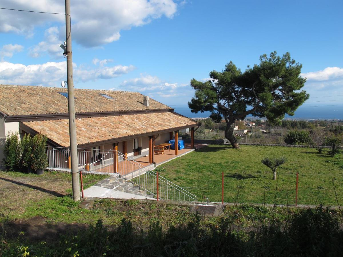 Vila Terre Di Monacella Santa Venerina Exteriér fotografie